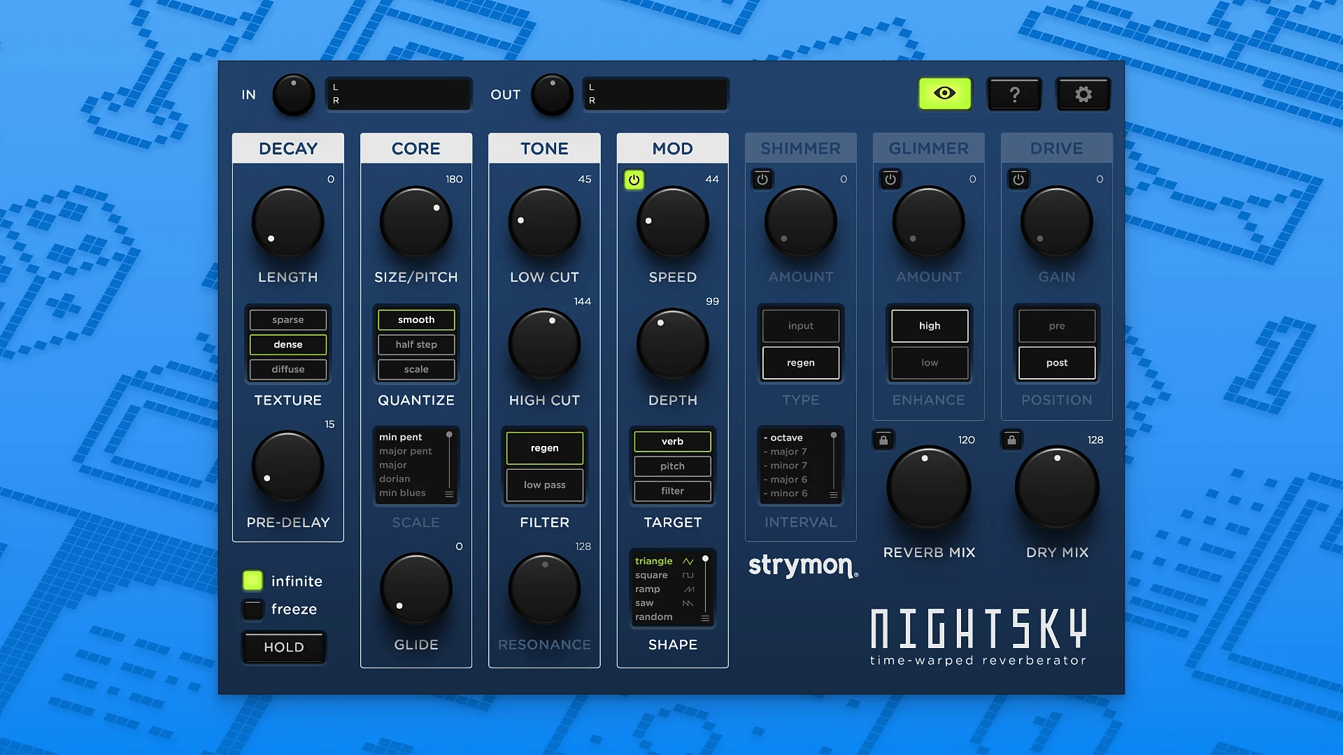 Strymon NightSky screenshot 1